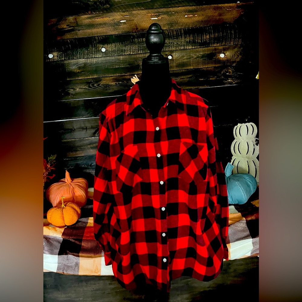 🖤❤️ Buffalo plaid flannel women’s 2XL❤️🖤